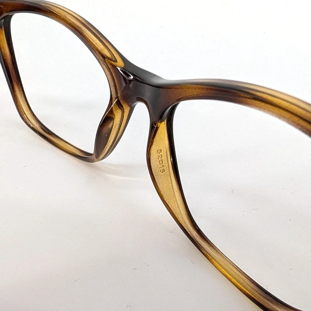 Ralph Lauren RA7071 Tortoise Cat Eye Eyeglasses Floral‎ Temple 52-16-140